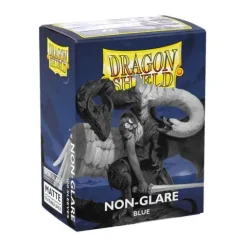 Dragon Shield Matte Non-Glare Blue (100ct) Protective Sleeves