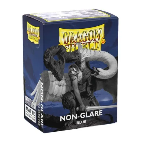 Dragon Shield Matte Non-Glare Blue (100ct) Protective Sleeves