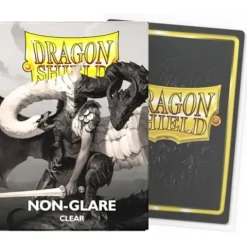 Dragon Shield Matte Non-Glare Clear (100ct) Protective Sleeves