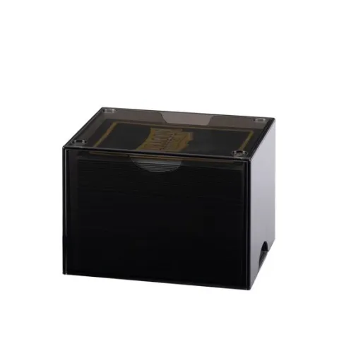Dragon Shield: Strongbox Card Deck Box - Clear Black 100CT