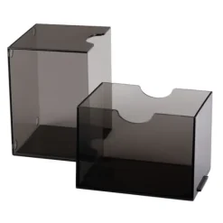 Dragon Shield: Strongbox Card Deck Box - Clear Black 100CT