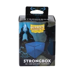 Dragon Shield: Strongbox Card Deck Box - Clear Blue 100CT