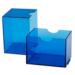 Dragon Shield: Strongbox Card Deck Box - Clear Blue 100CT