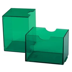 Dragon Shield: Strongbox Card Deck Box - Clear Green 100CT