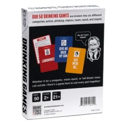 DSS Games: Drinking Games for People Who Never Drink - Party Game