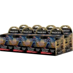 Dungeons & Dragons: Icons of the Realms: Waterdeep Dragon Heist (Standard) D&D, Booster Brick (8 Boosters)