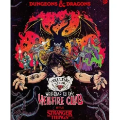 Dungeons & Dragons Stranger Things: Welcome to the Hellfire Club Adventure Game