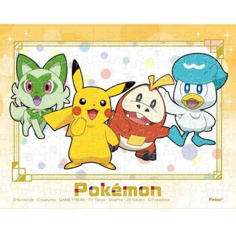 Ensky Pokemon Pikachu, Sprigatito, Fuecoco & Quaxly Puzzle (150 S-Pieces)