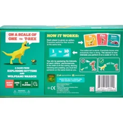 Exploding Kittens: On a Scale of One to T-Rex