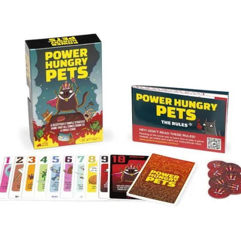 Exploding Kittens: Power Hungry Pets - Board Game