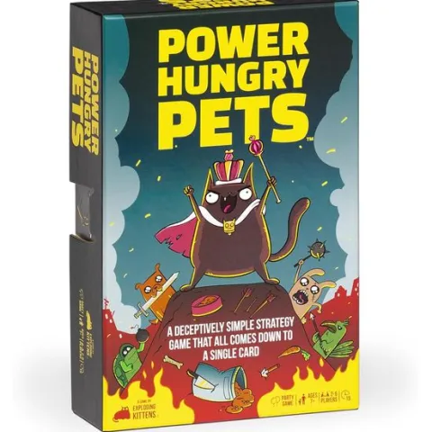 Exploding Kittens: Power Hungry Pets - Board Game