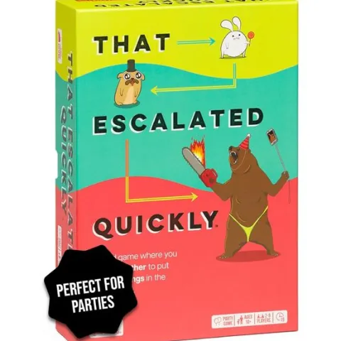 Exploding Kittens: That Escalated Quickly - Family Card Game