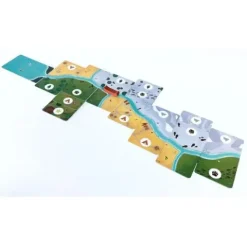 Firestarter Games: Downstream A River Building Game for Two - Strategy Card Game