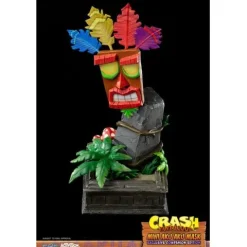 First 4 Figures Crash Bandicoot Mini Aku Aku Mask Exclusive Companion Edition 16