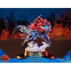 First 4 Figures Okami Oki Wolf Form Exclusive Edition PVC Statue