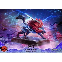 First 4 Figures Okami Oki Wolf Form Exclusive Edition Resin 14