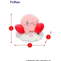 Furyu Prize Kirby on the Cloud Plush Doze Off Ver. 10.5-inch Stuffed Plush