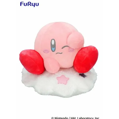 Furyu Prize Kirby on the Cloud Plush Doze Off Ver. 10.5-inch Stuffed Plush