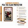 Galactic Toys Aluminum Magnetic TCG PSA Slab Protector - Orange