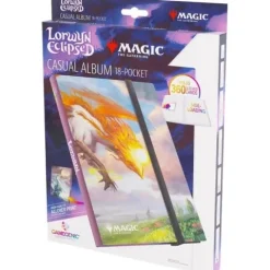 Gamegenic MTG Lorwyn Eclipsed Casual Album 18-Pocket Binder Eirdu, Carrier of Dawn/Isilu, Carrier of Twilight