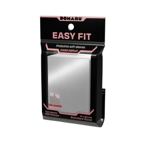 Gatherers' Tavern Domaru Easy Fit Standard Sized Card Sleeve 100ct Clear