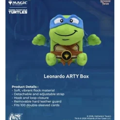 Gatherers' Tavern: Magic The Gathering x Teenage Mutant Ninja Turtles - Leonardo Arty Box