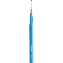 GodHand EBRSP-NS Brushwork PRO Hobby Oblique Diagonal Paint Brush Small w/ Cap
