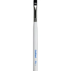 GodHand EBRSUP-HML Brushwork Softest Hobby Filbert Paint Brush Long w/ Cap