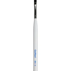 GodHand EBRSUP-NM Brushwork Softest Hobby Angular Paint Brush Medium w/ Cap
