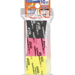 GodHand KS10-A3A Sanding Sponge Sandpaper Stick 10mm Assortment Set A (12 pcs)