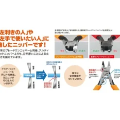 GodHand PN-120-L Blade One Hobby Plastic Nipper Left Handed