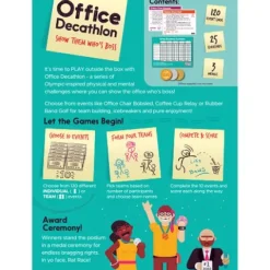 Gray Matters Games: Office Decathlon - Party Game