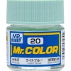 GSI Creos MR. Hobby MR. Color C20 Semi-Gloss Light Blue 10ML Lacquer Paint