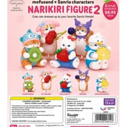 Kitan Club Mofusand x Sanrio Characters Narikiri 2 Gacha Capsule Figure - 1 pc