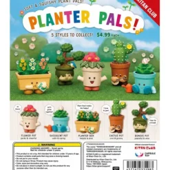 Kitan Club Planter Pals Collection Gacha Capsule Figure - 1 Random