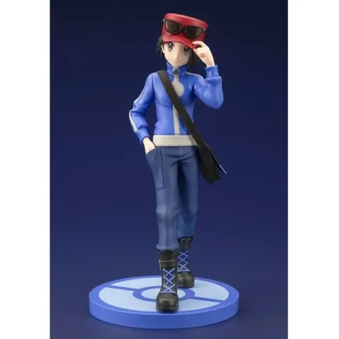 Kotobukiya ARTFX J Pokemon Series Calem with Froakie 1/8 Scale Statue Figure