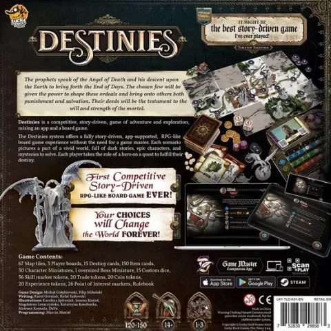 Lucky Duck Games: Destinies - Board Game