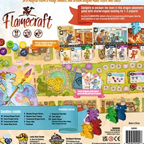 Lucky Duck Games: Flamecraft - Board Game