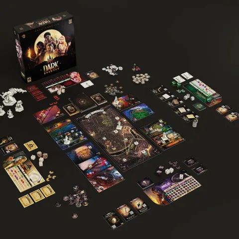 Lucky Duck Games: The Dark Quarter - Board Game