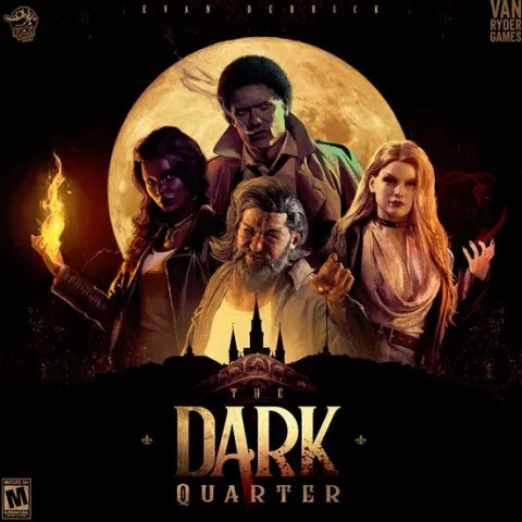 Lucky Duck Games: The Dark Quarter - Board Game