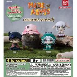 Made in Abyss Liquifying Melting Mascot 2 Gashapon Gacha Capsule Toy - 1 Random