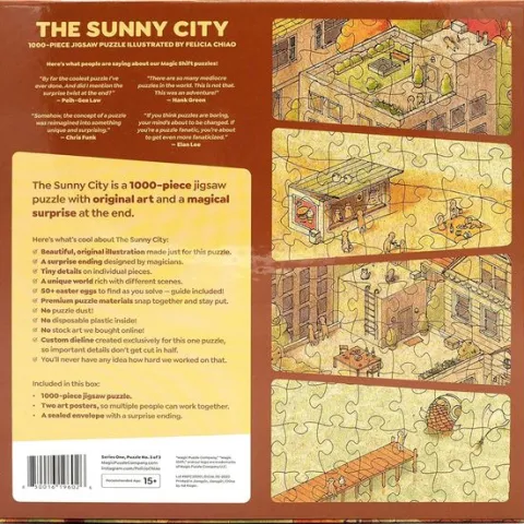 Magic Puzzle Company: The Sunny City - Jigsaw Puzzle