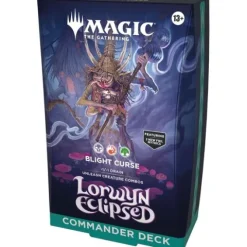 Magic The Gathering Lorwyn Eclipsed Commander Deck Blight Curse