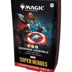 Magic The Gathering MTG Marvel Super Heroes Commander Deck Avengers Assemble