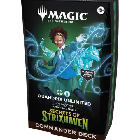 Magic The Gathering Secrets of Strixhaven Commander Deck - Quandrix Unlimited