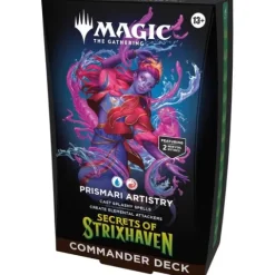 Magic The Gathering Secrets of Strixhaven Commander Deck - Prismari Artistry