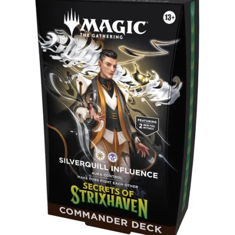 Magic The Gathering Secrets of Strixhaven Commander Deck - Silverquill Influence