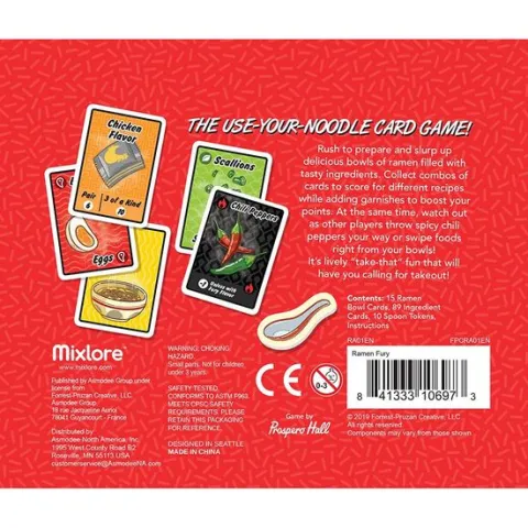 Mixlore: Ramen Fury - Card Game