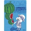 One Piece Metakira Monkey D. Luffy Watermelon Natsu Comi Promo Card