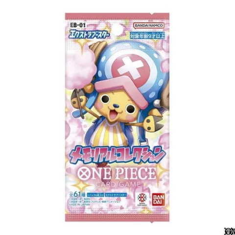 One Piece TCG Japanese Memorial Collection EB-01 Booster Pack